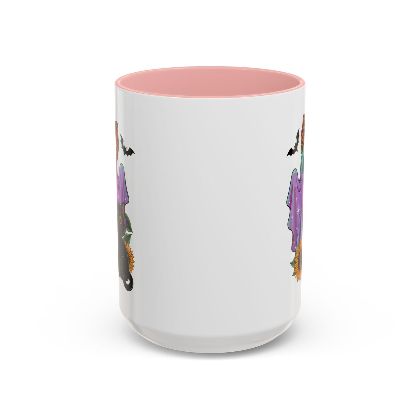 Halloween Mug - Cute Ghost With Cat