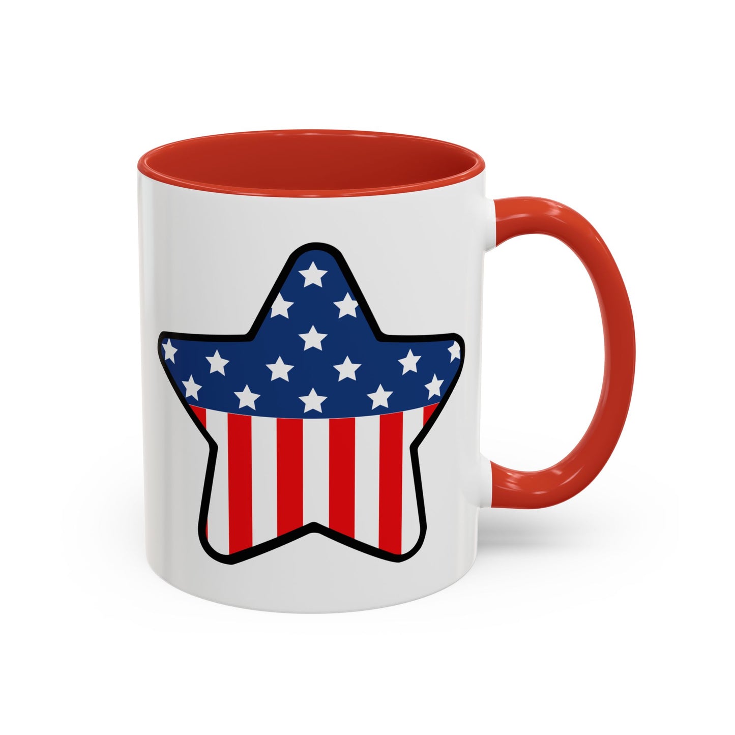 4th of July Mug - Star American Flag 2