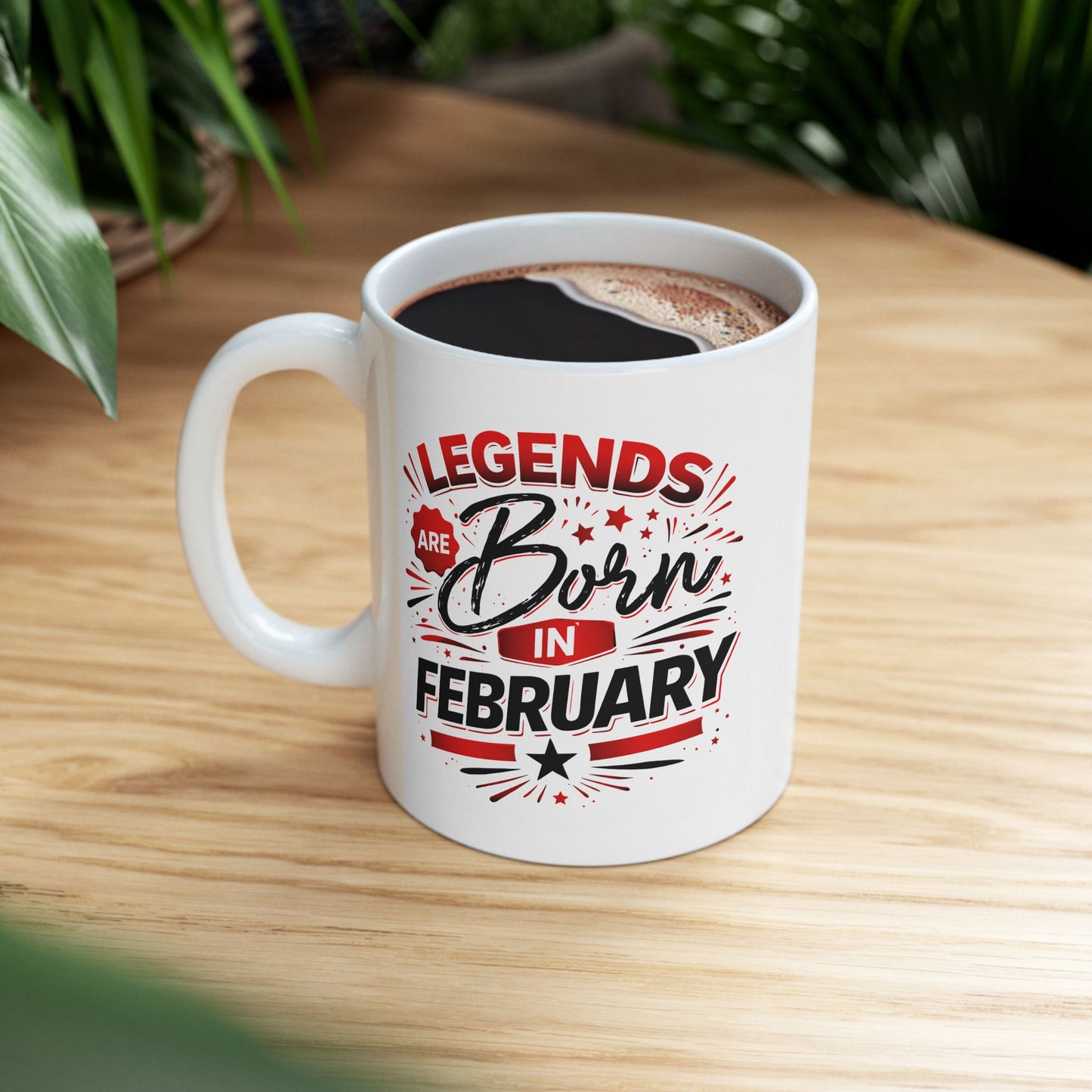 Birthday Mug - Legends February