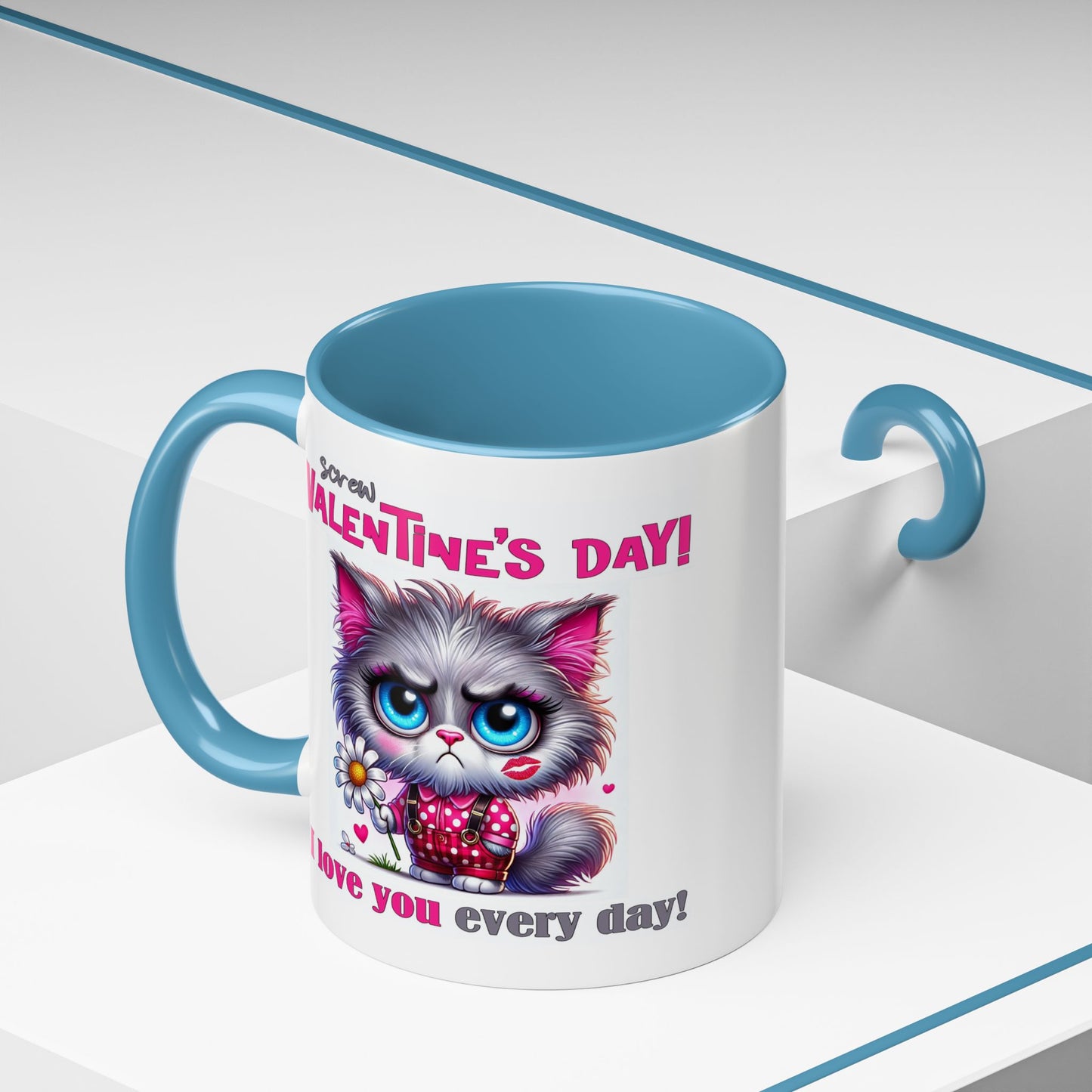 Animal Mug - Screw Valentine's Day
