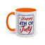 4th of July Mug - Happy Fourth of July Frames