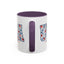 4th of July Mug - USA EST 1776 Floral