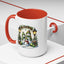 Christmas Mug - Green Snowman Family