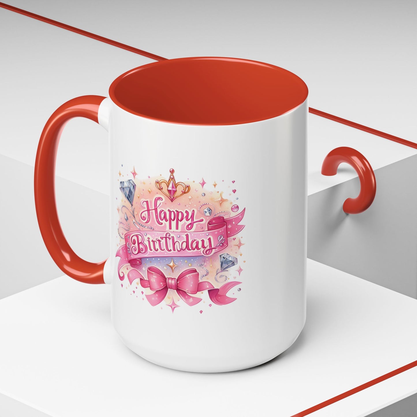 Birthday Mug - Tiara Diamonds