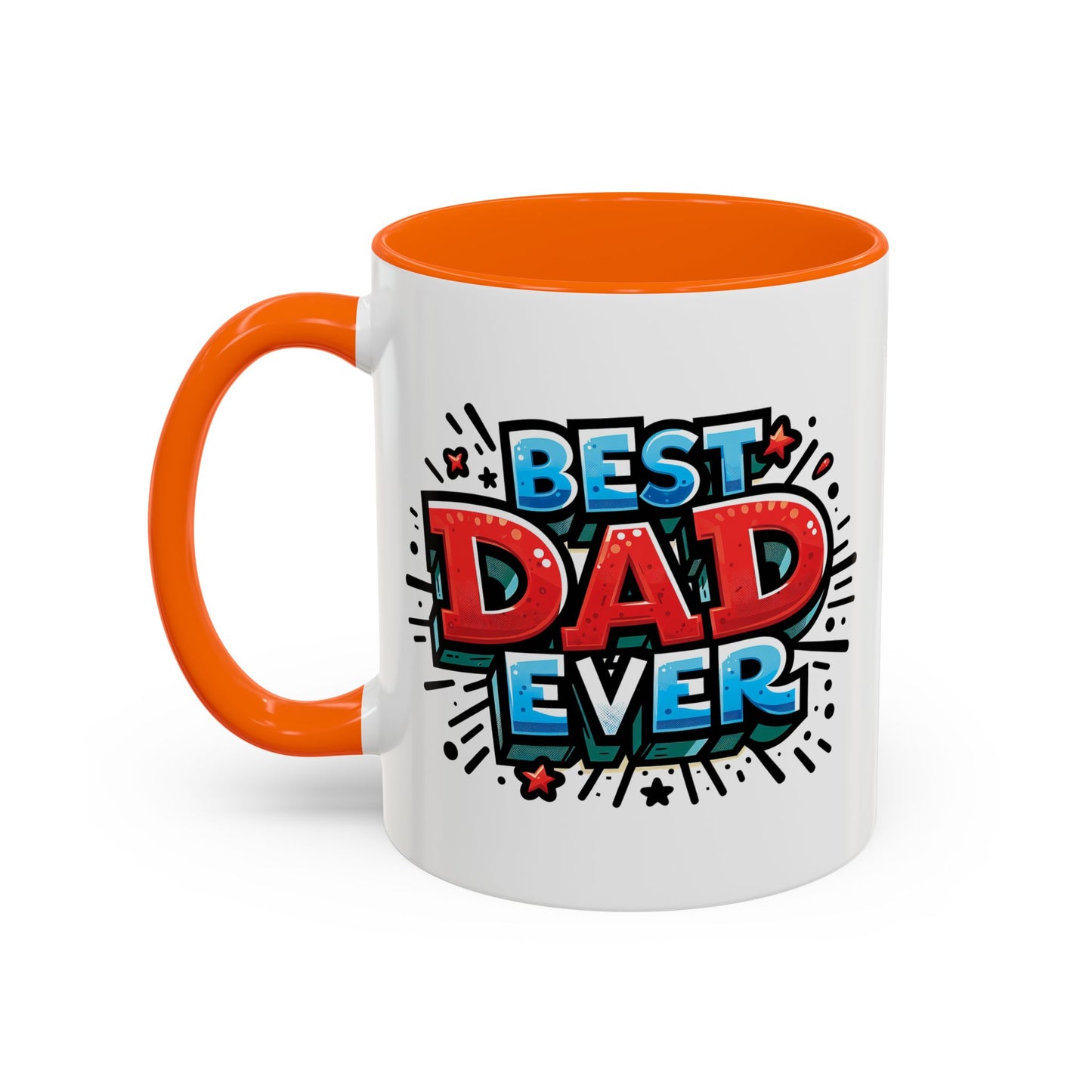Father's Day Mug - Best Dad Ever Grafitti