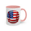 4th of July Mug - Baseball American Flag