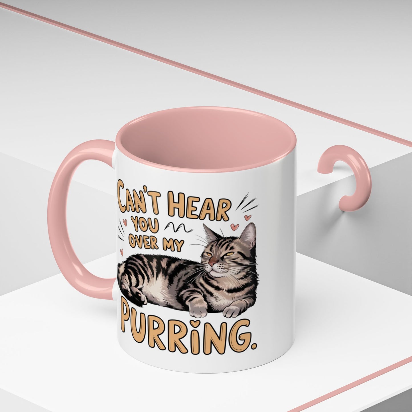 Animal Mug - Can't Hear You Over My Purring