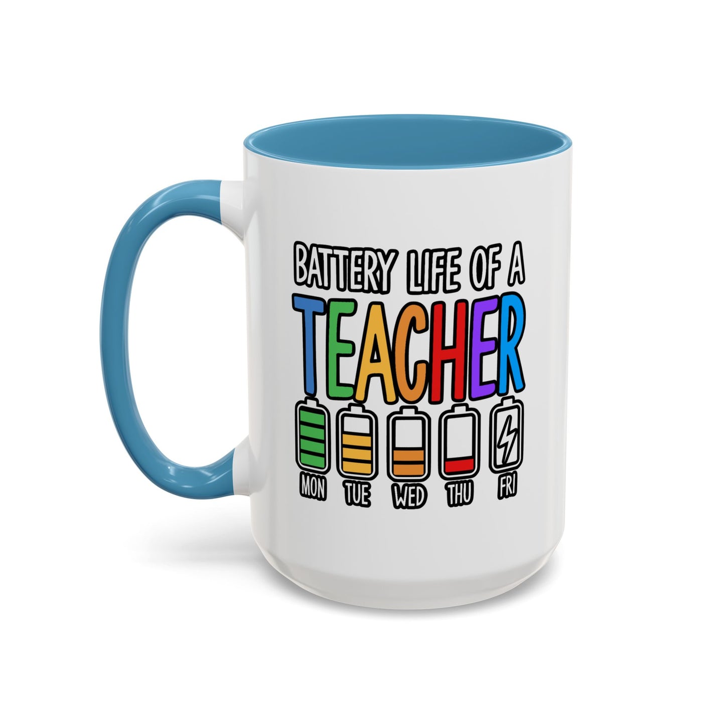 Office Mug - Battery Life of a Teacher