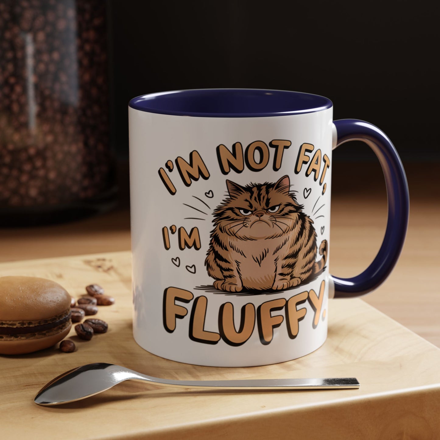 Animal Mug - I'm Not Fat I'm Fluffy