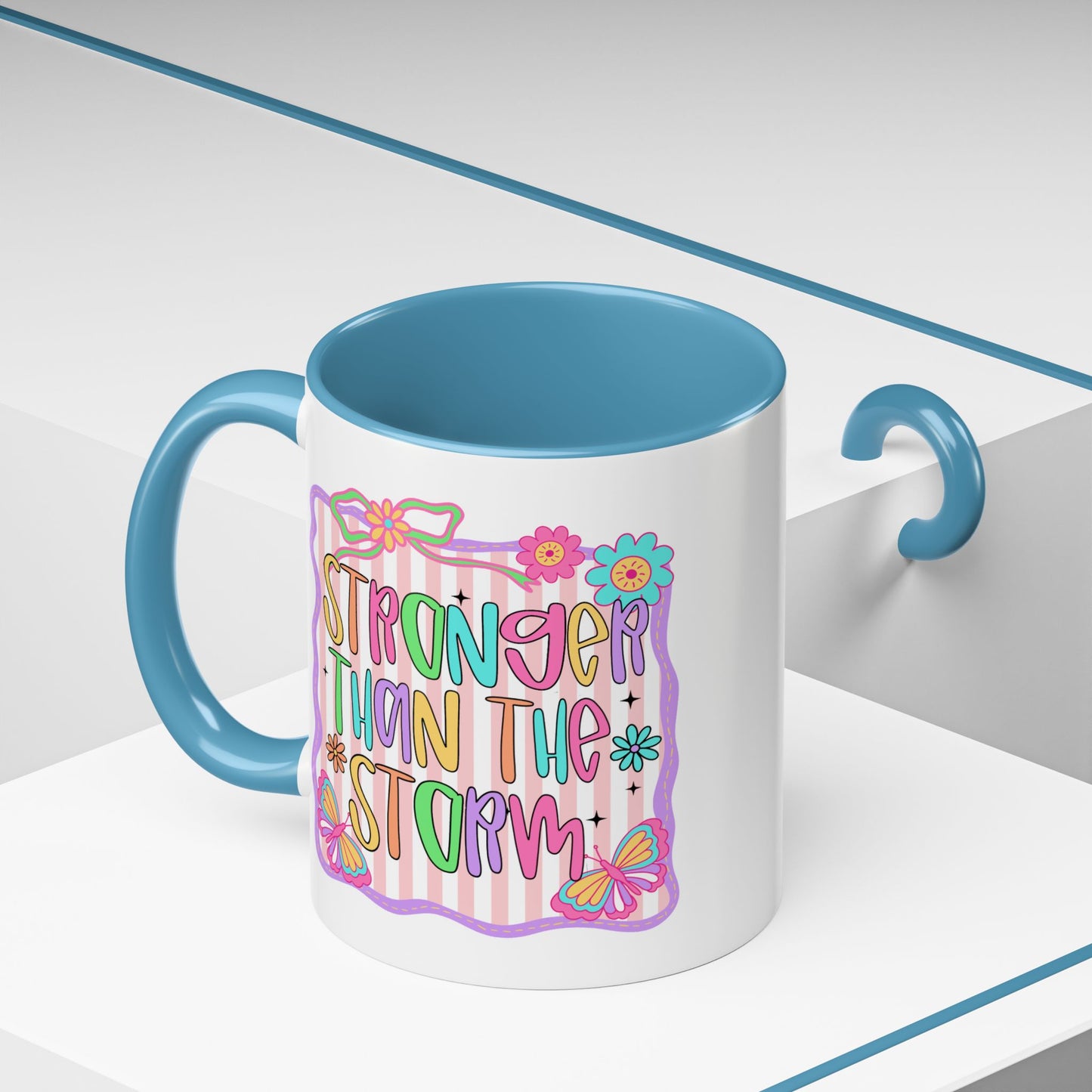 Motivation Mug - Stronger Than The Storm