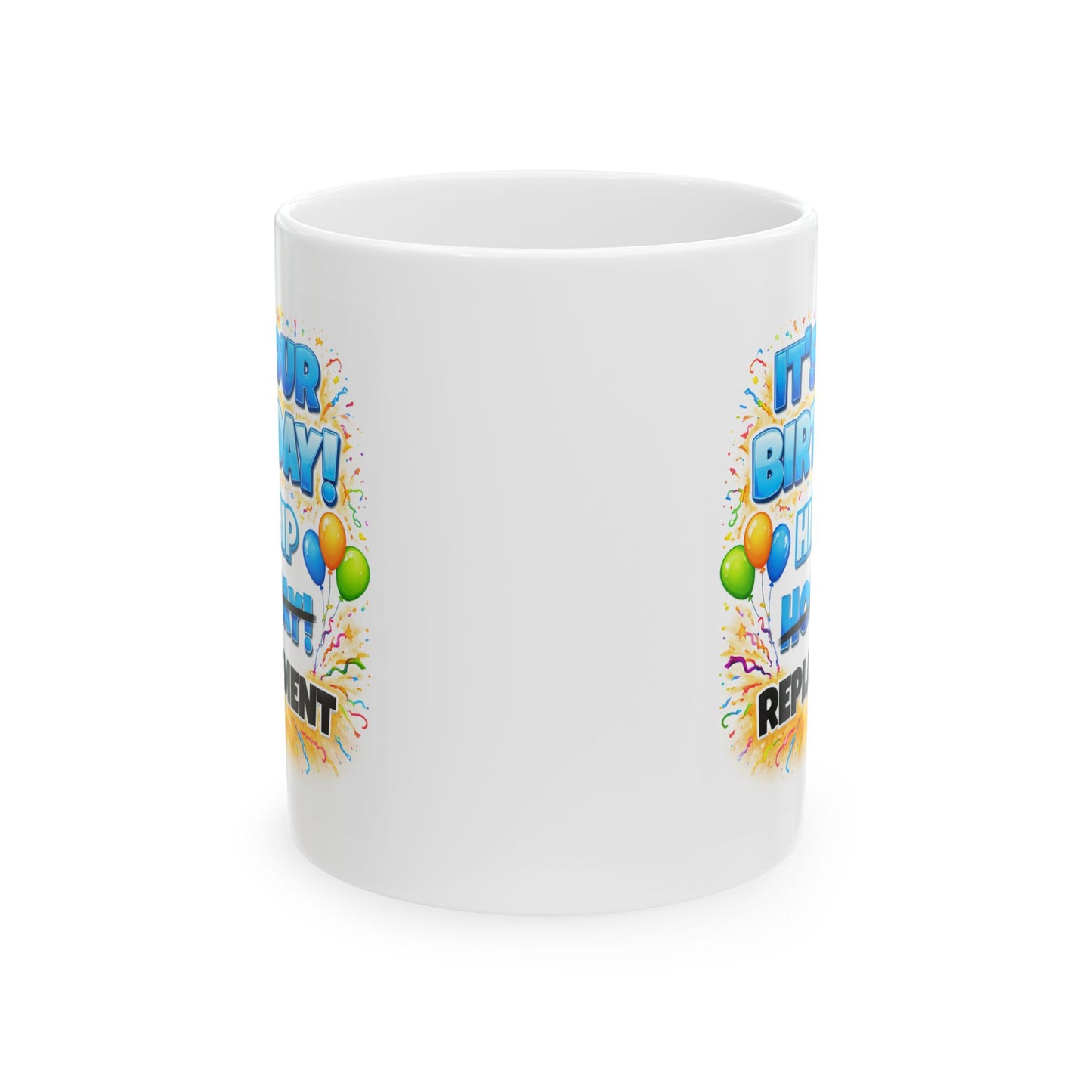 Birthday Mug - Hip Hip Hooray (Male)