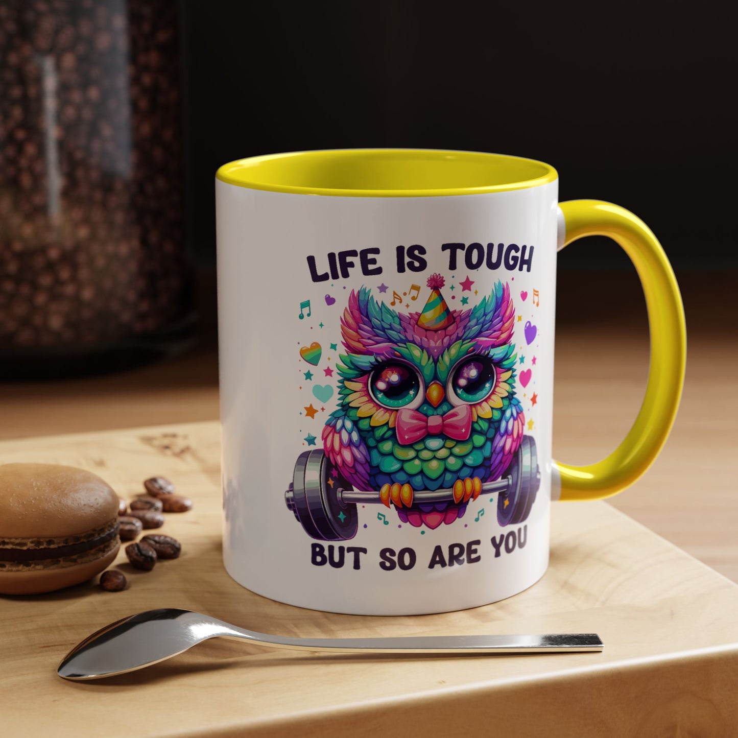 Wellness Mug - Life Is Tough Owl