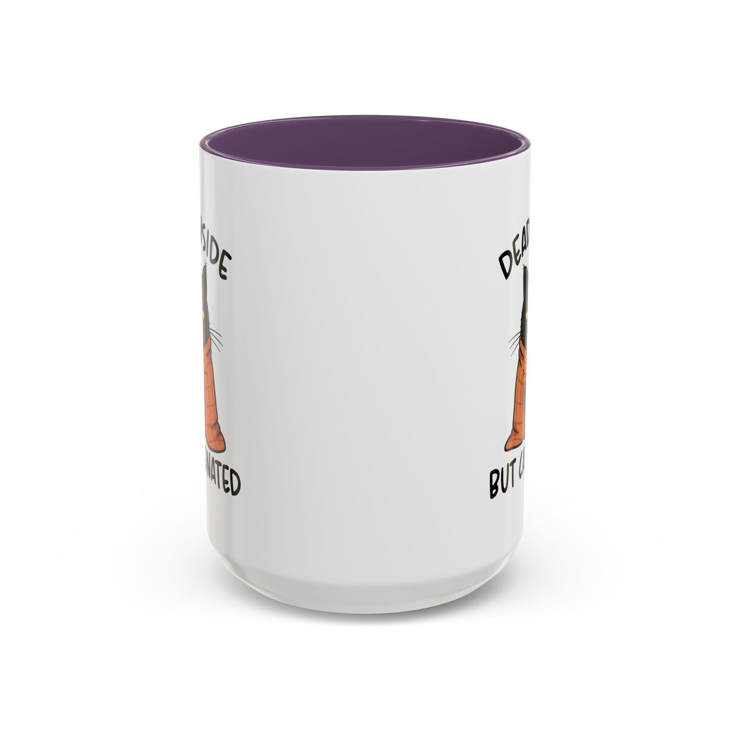 Animal Mug - Dead Inside But Caffeinated