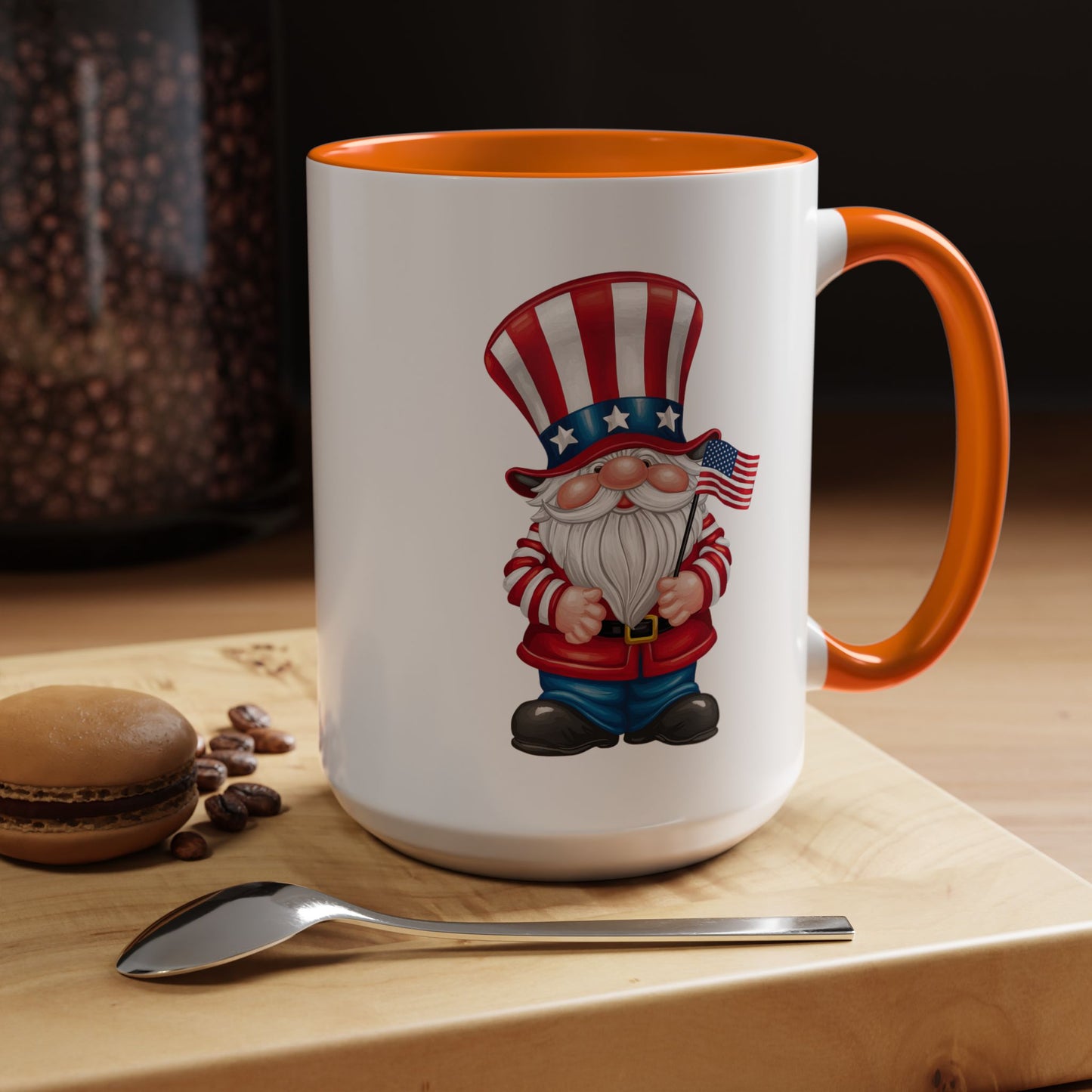 4th of July Mug - American Gnome 11