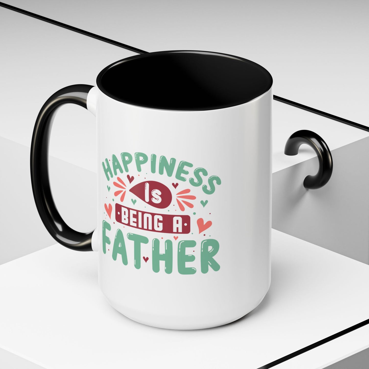 Father's Day Mug - Happiness Is