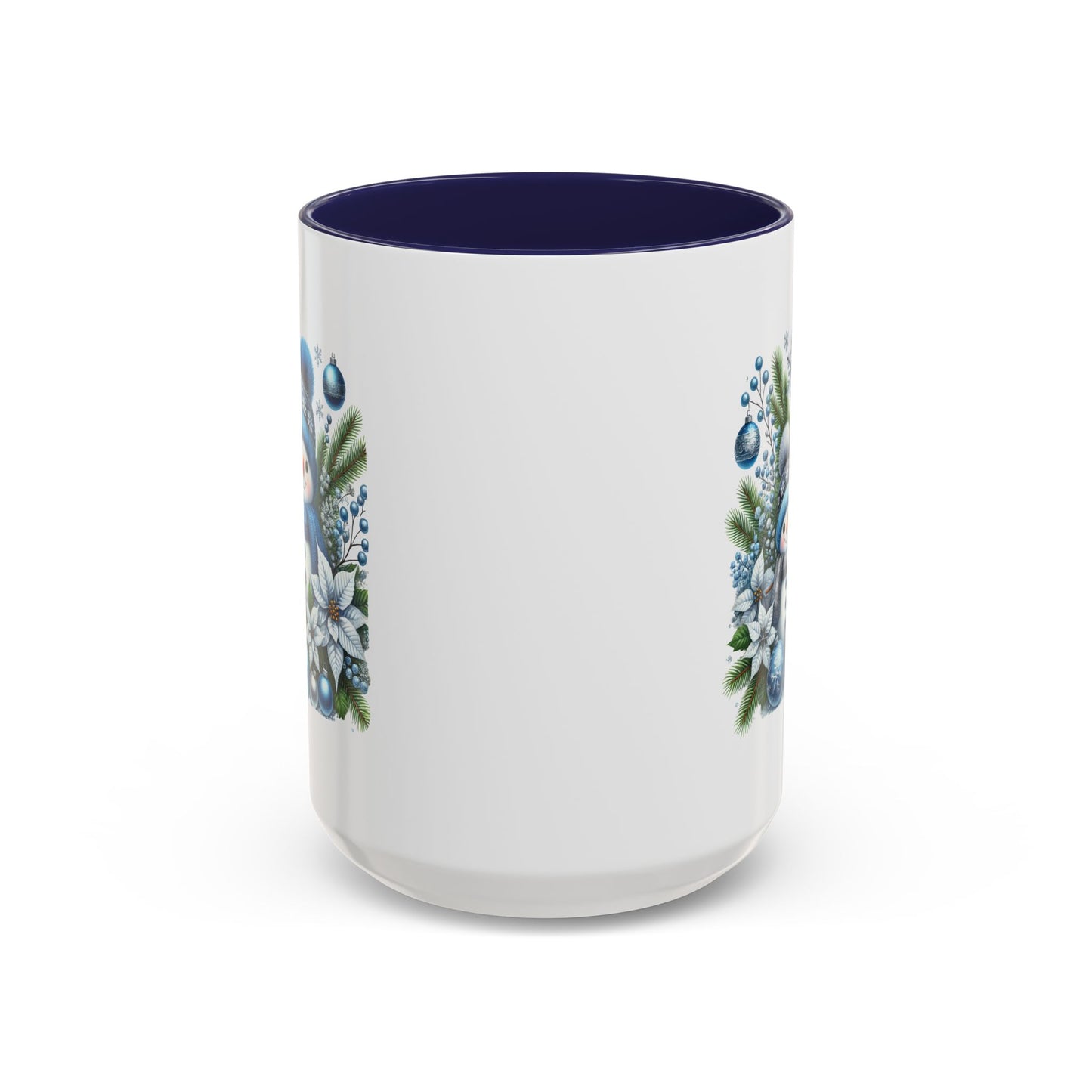 Christmas Mug - Blue Snowman Child
