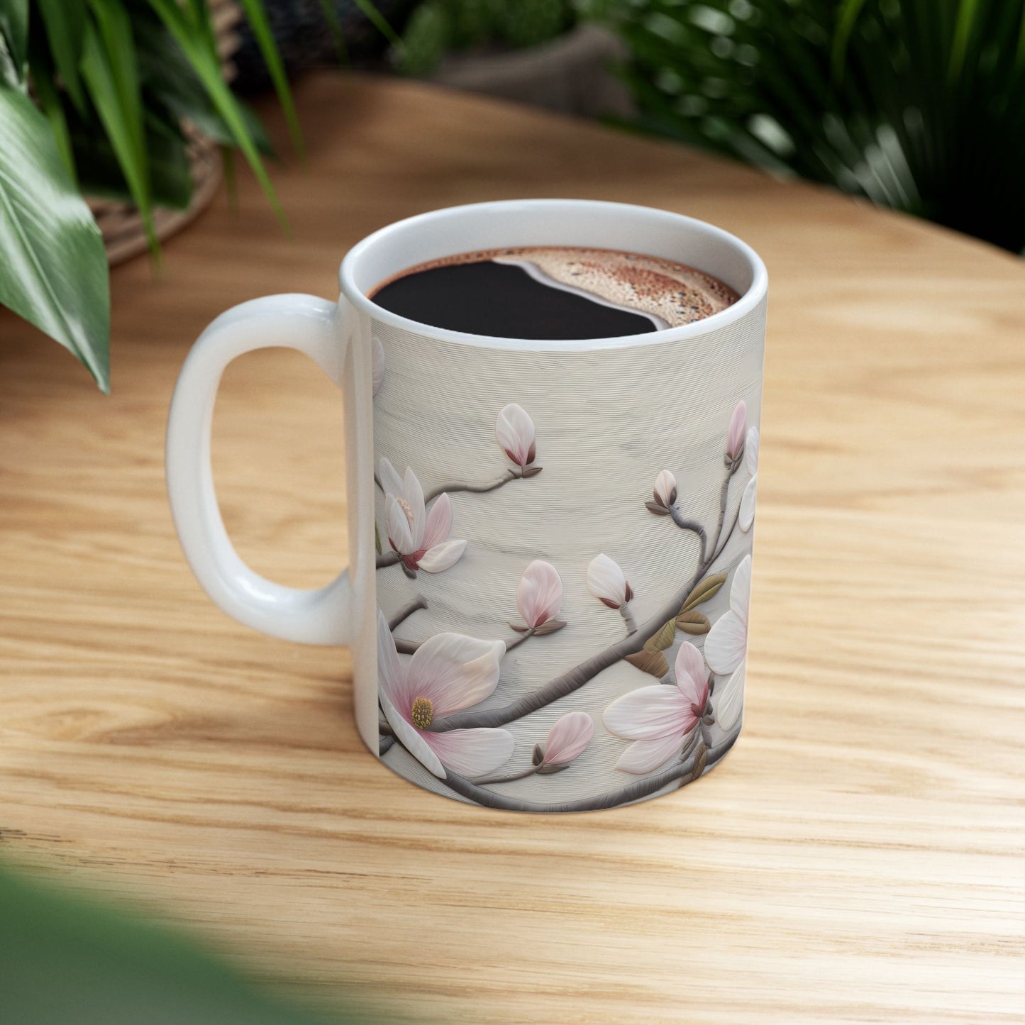 Artistic Mug - Felted Flower 2