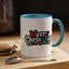 Christmas Mug - Merry Christmas White Red & Blue Text