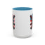 4th of July Mug - Skull With American Flag