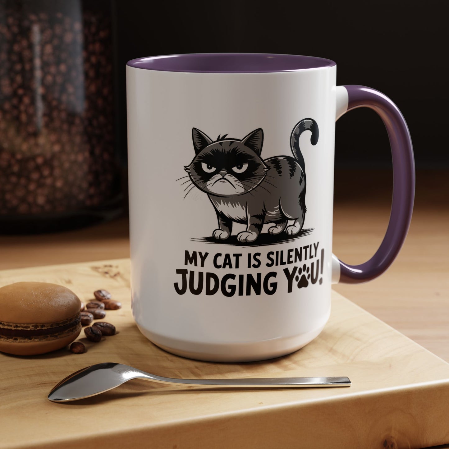 Humor Mug - My Cat is Silently Judging You