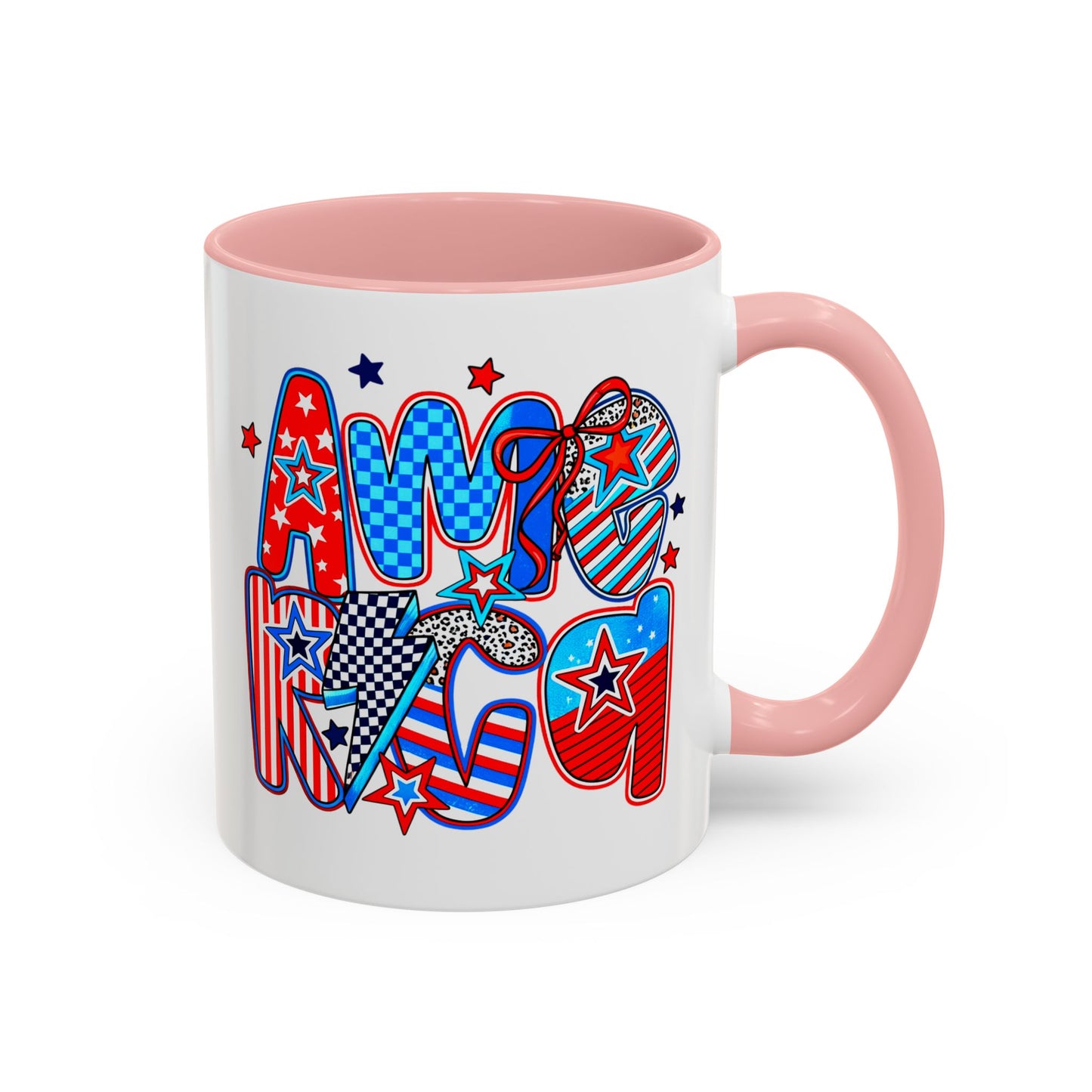 4th of July Mug - Retro America Coquette