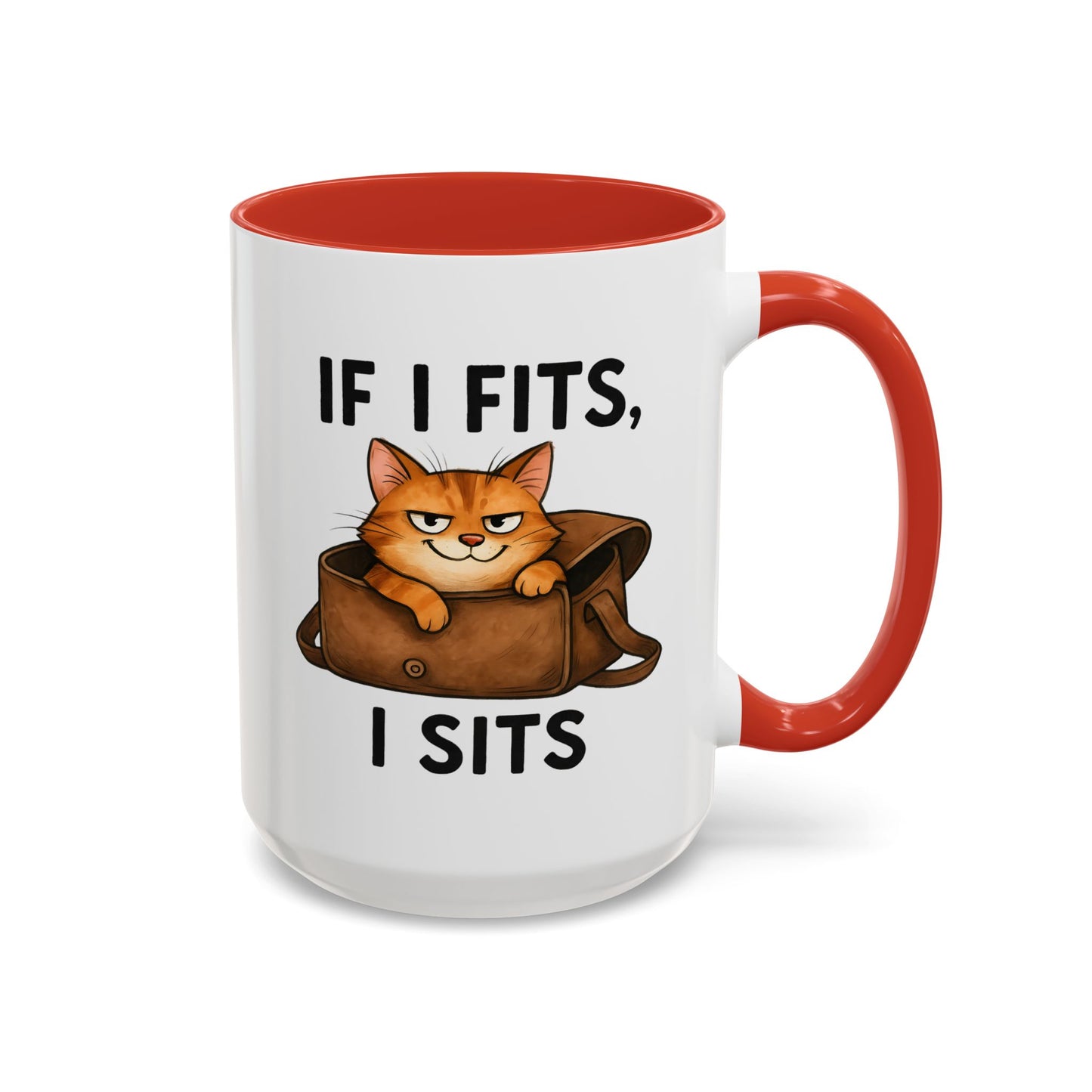 Animal Mug - If I Fits I Sits