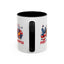 4th of July Mug - Peace Love America
