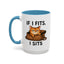 Animal Mug - If I Fits I Sits