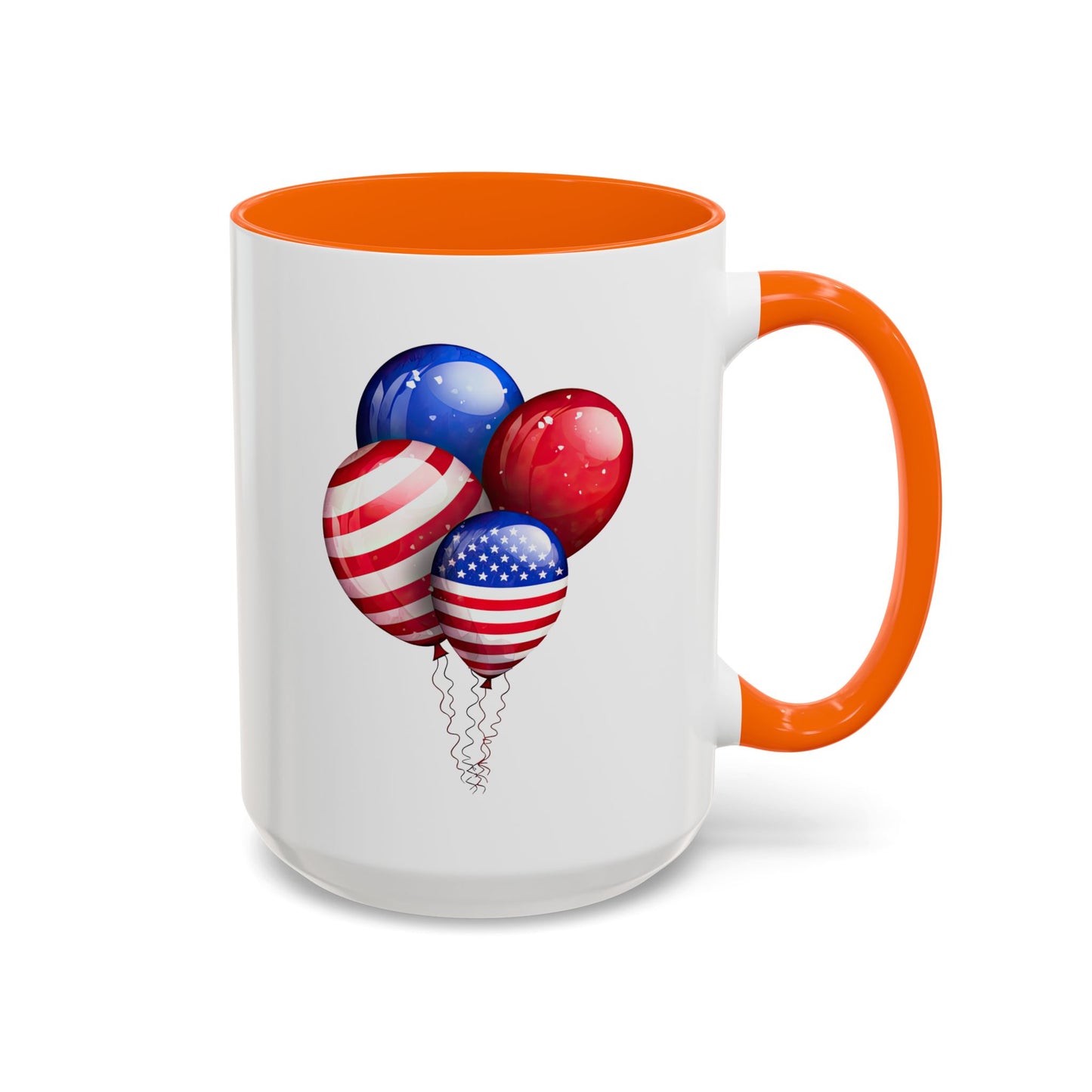 4th of July Mug - American Balloons