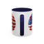 4th of July Mug - Baseball American Flag