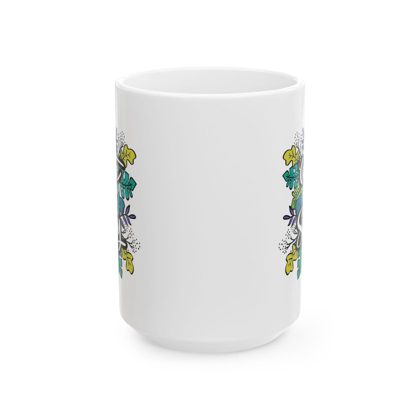 Motivation Mug - Write Your Own Story Leaves