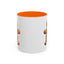 Christmas Mug - Gingerbread Man Green Bow