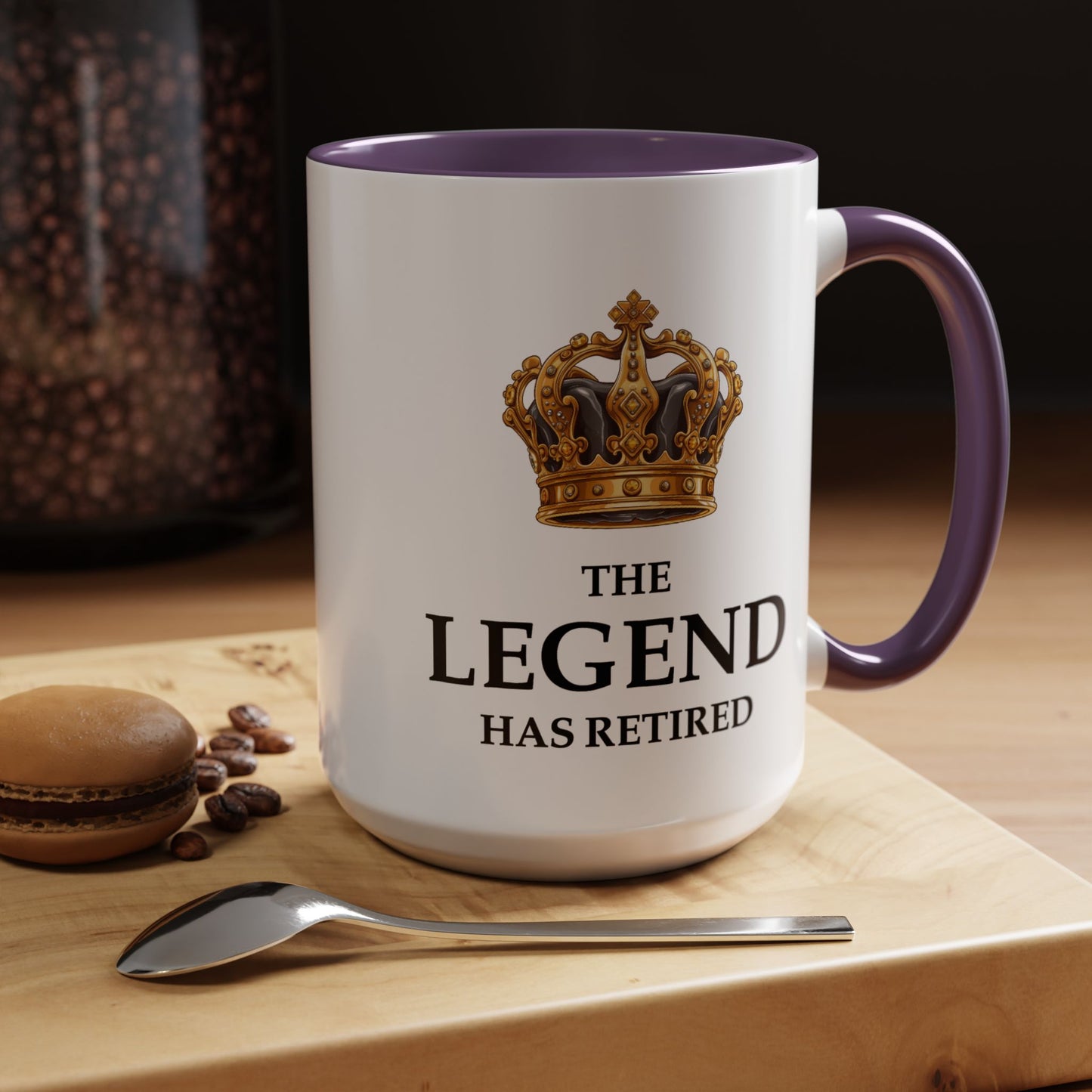 Office Mug - The Legend Has Retired