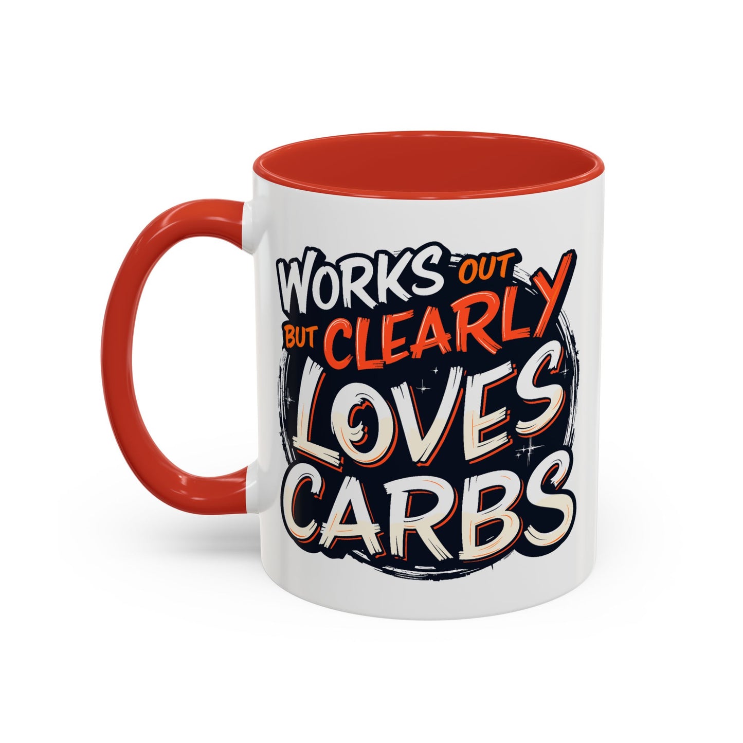 Adult Mug - Works Out But