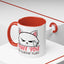 Adult Mug - Fluff You White Cat