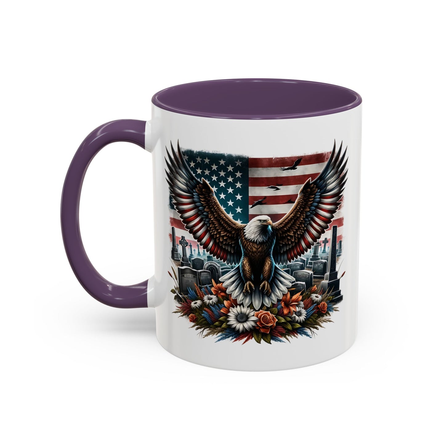 4th of July Mug - American Bald Eagle Memorial