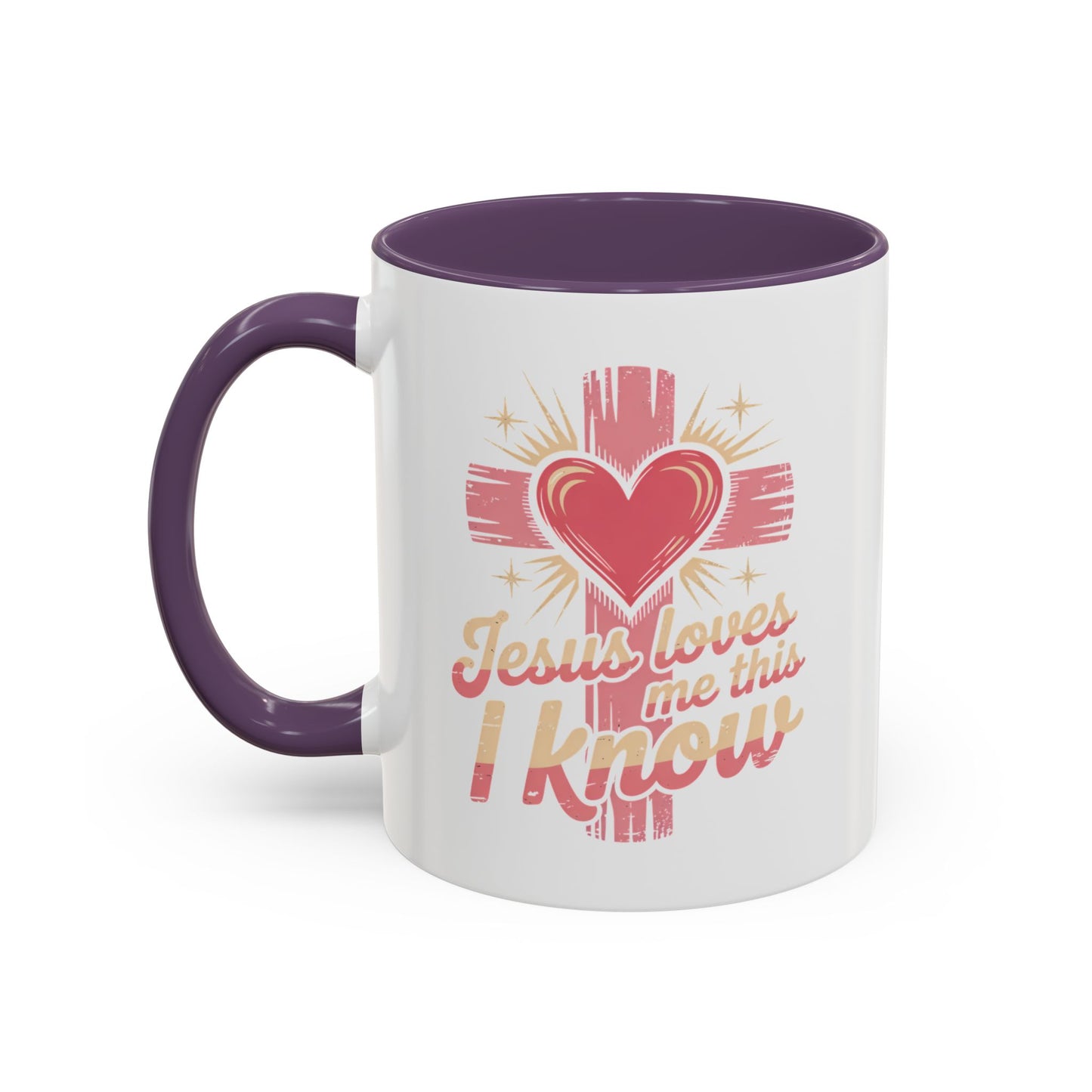 Religious Mug - Jesus Loves Me
