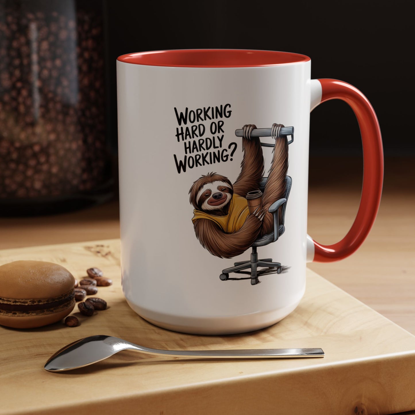 Office Mug - Work Hard or Hardly Working