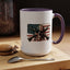 4th of July Mug - Skull Guns Flag