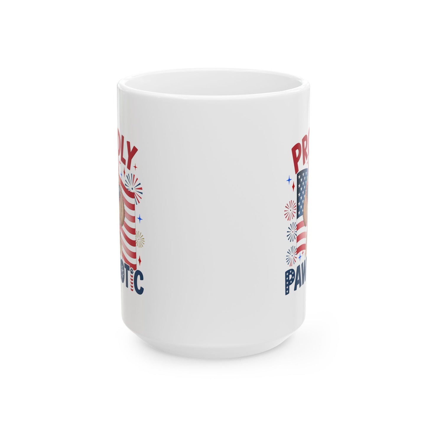 4th of July Mug - Proudly Pawtriotic