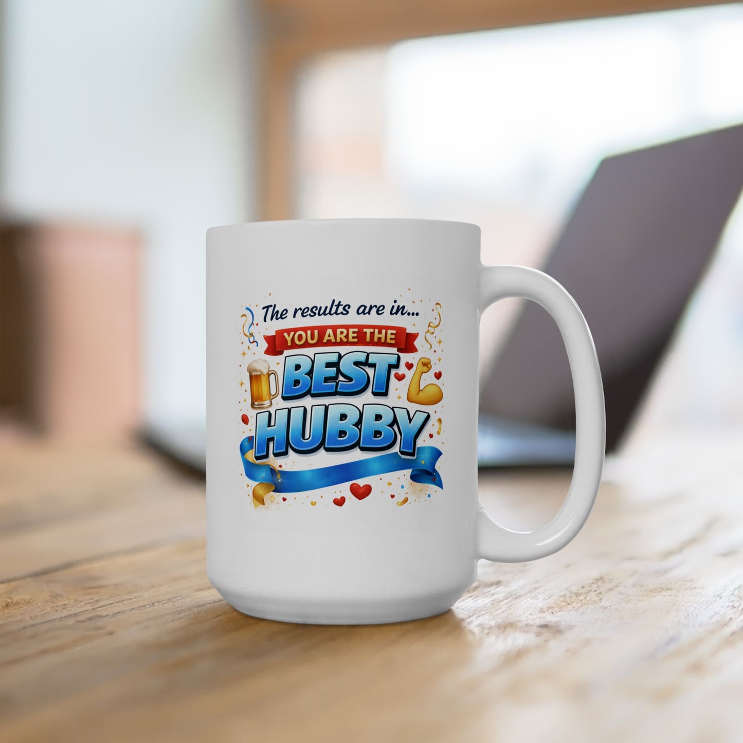 Anniversary Mug - The Results Are In You Are The Best Husband