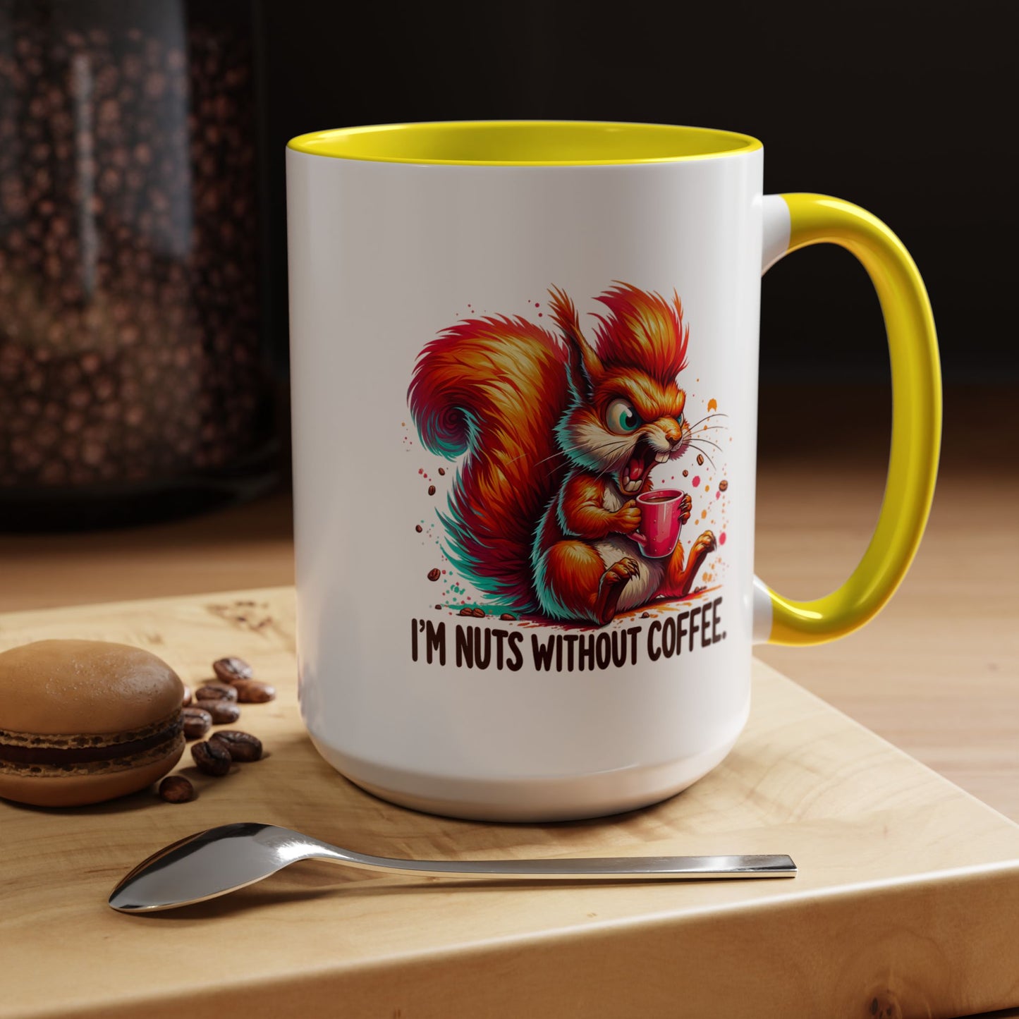 Humor Mug - I'm Nuts Without Coffee