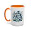 Christmas Mug - Blue Snowman Family