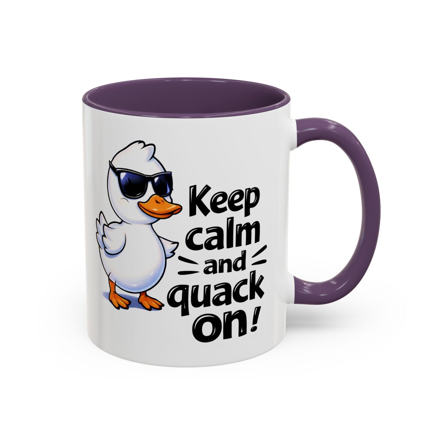 Wellness Mug - Keep Calm And Quack On