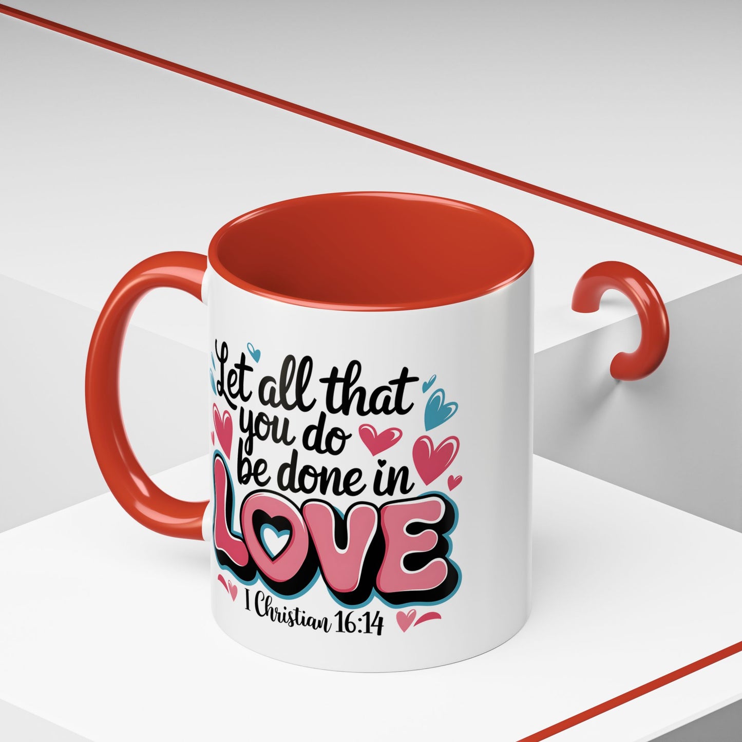 Anniversary Mug - Let All That You Do