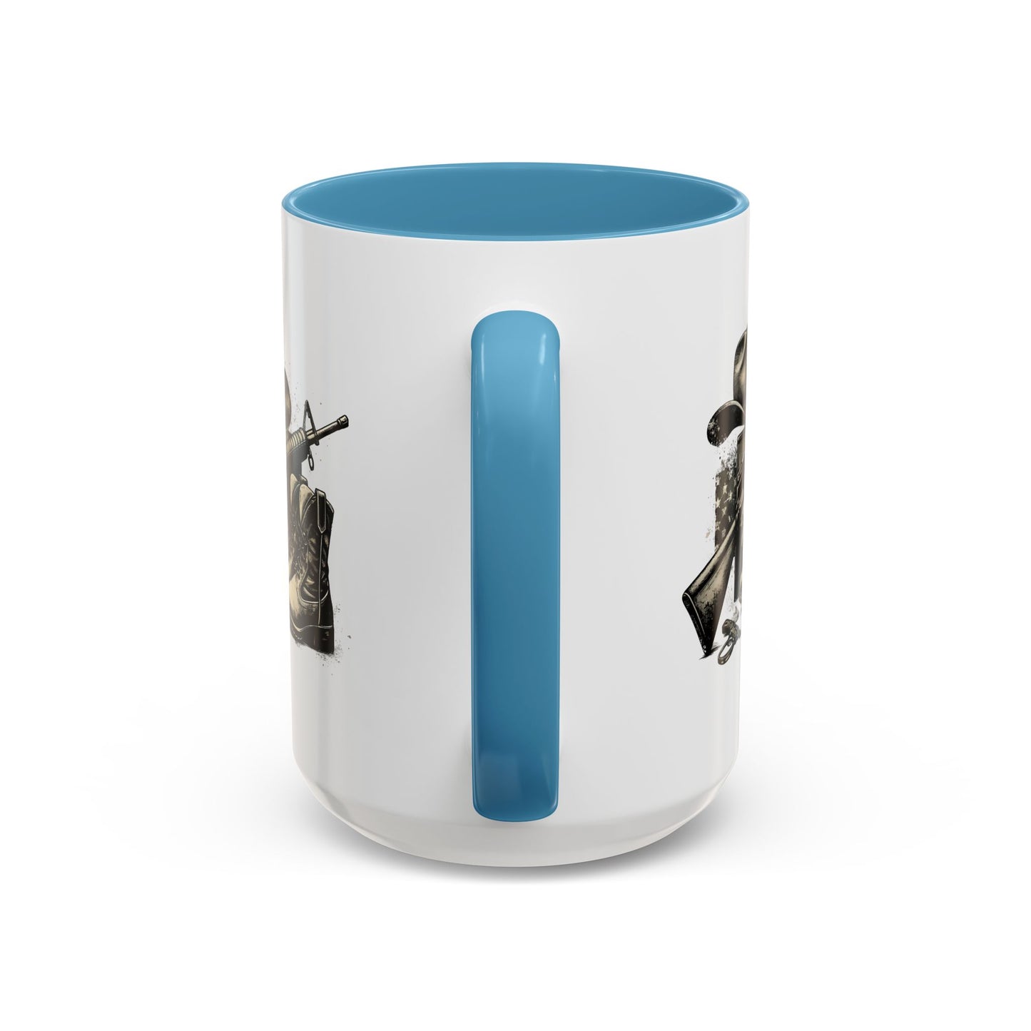 4th of July Mug - Soldier Hat Boots Gun