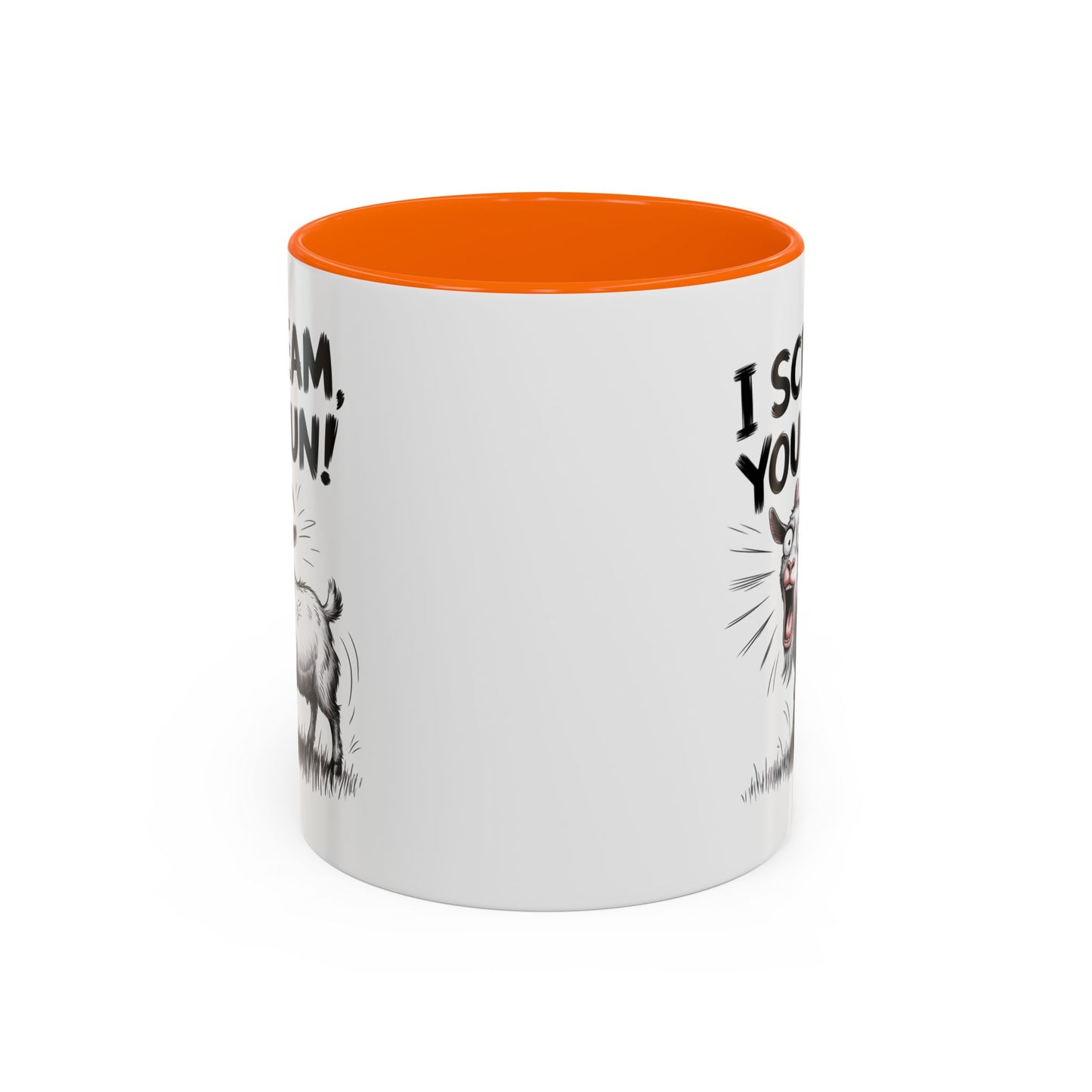 Humor Mug - I Scream, You Run