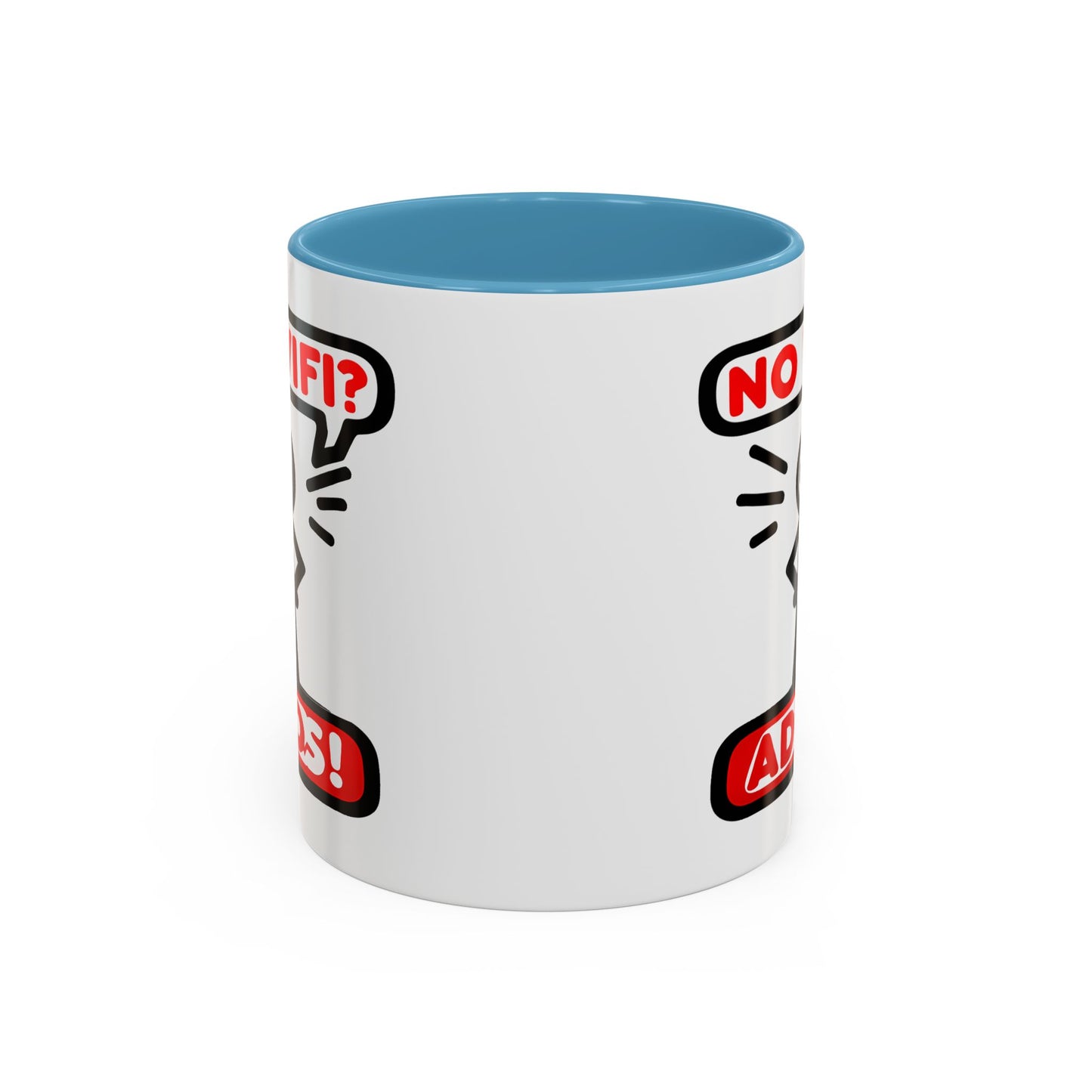 Humor Mug - No Wifi? Adios!