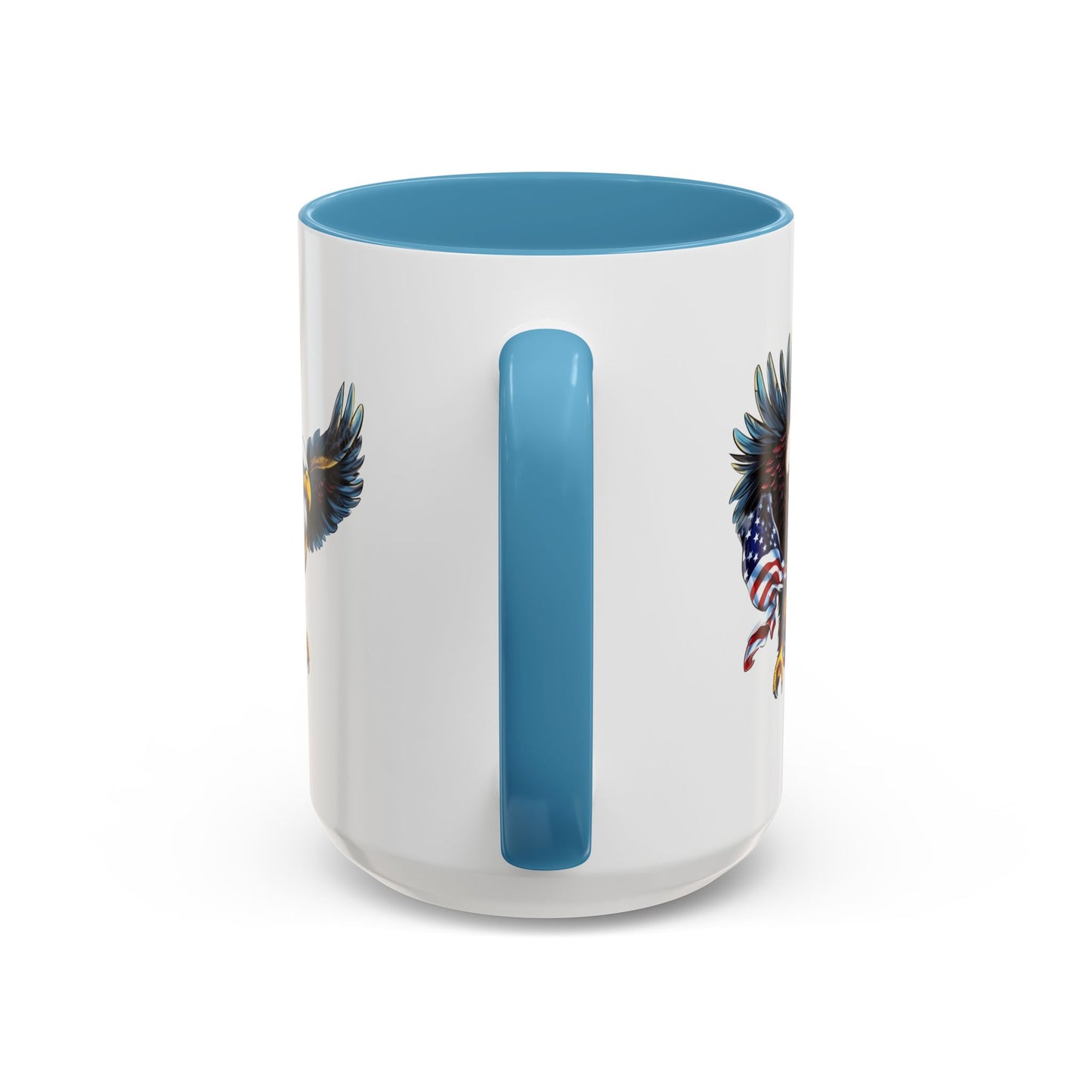 4th of July Mug - American Bald Eagle Flag 7