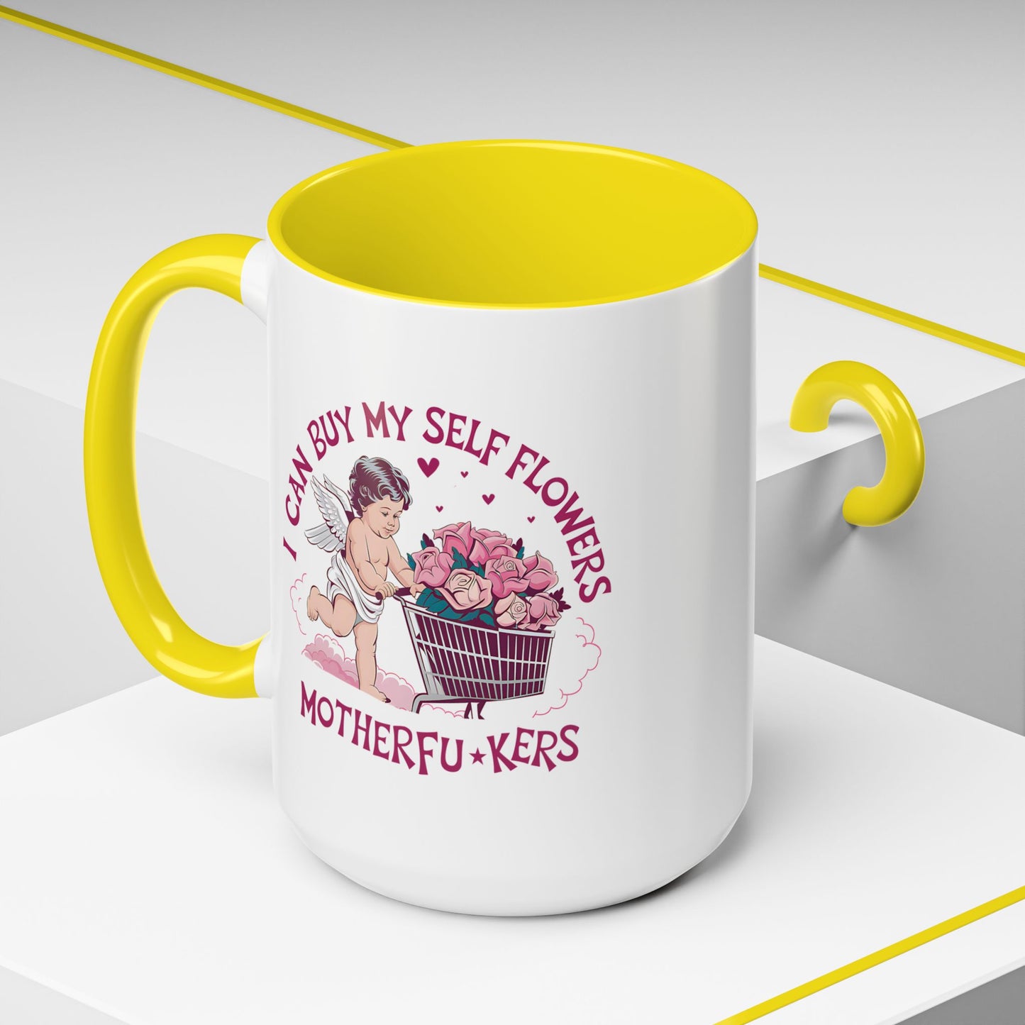 Adult Mug - I Can Buy My Self Flowers